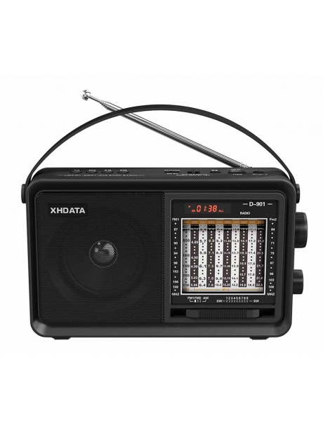 портативный радиоприемник XHDATA D-901 black