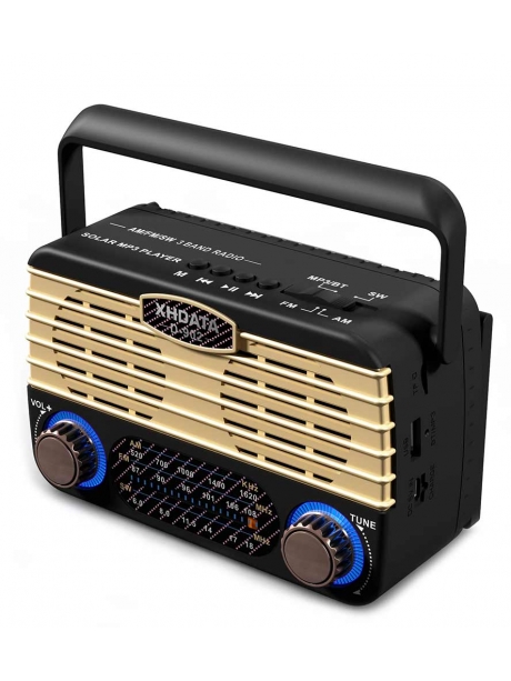 радиоприемник в стиле ретро XHDATA D-902 black