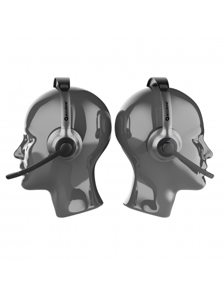 беспроводная гарнитура для оператора call центра Accutone Sonar 75 black