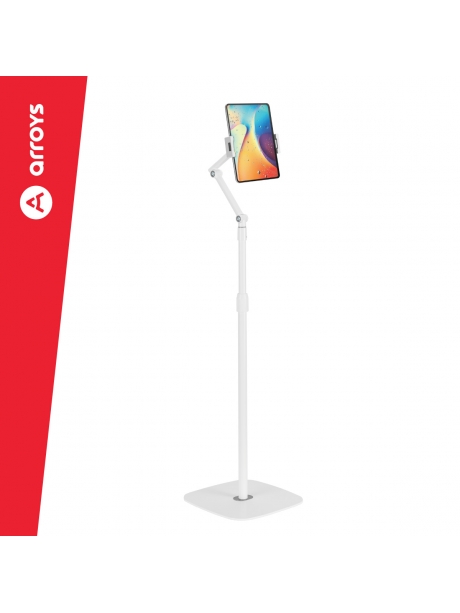 подставка напольная для планшета Arroys F-LU14 white