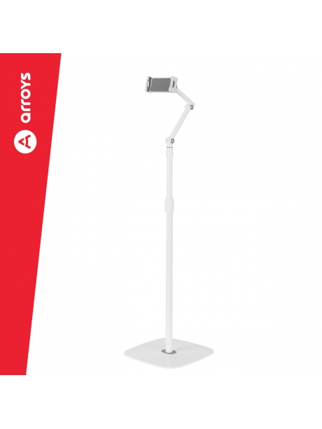 подставка напольная для планшета Arroys F-LU14 white