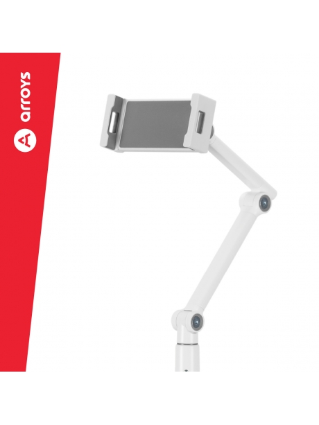 подставка напольная для планшета Arroys F-LU14 white