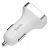 автомобильное зарядное устройство с дисплеем Hoco Z3 2USB LCD car charger white
