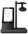 Профессиональная беспроводная DECT гарнитура Yealink WH66 Dual UC 