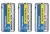 аккумуляторы Westinghouse RCR123A 3,7V 750mAh без защиты 3шт. 