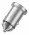 зарядка для телефона в машину Hoco NZ10 Handy PD45W+QC3.0 car charger silver