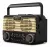 радиоприемник в стиле ретро XHDATA D-902 black