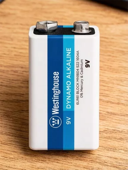 Какую лучше выбрать Крону 9v: батарейку или аккумулятор? в Перми