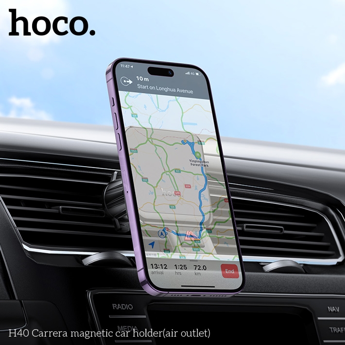 держатель Hoco H40 Climber magnetic car holder (air outlet)