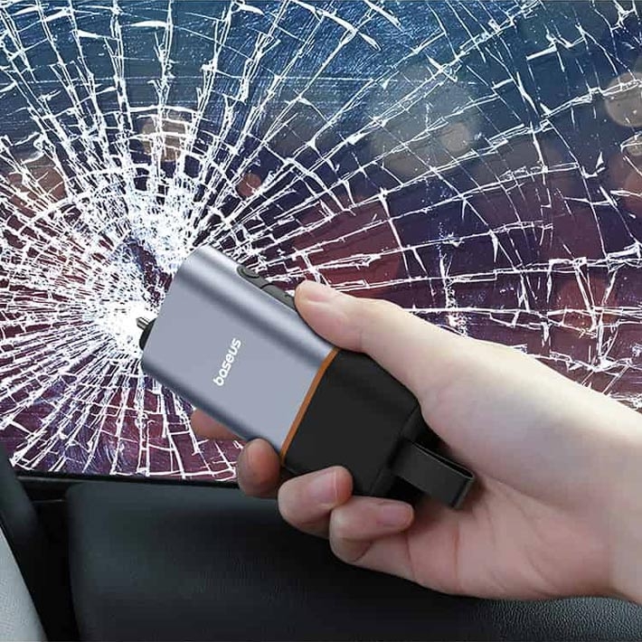 спасательный молоток Baseus SharpTool Series Emergency Hammer Pro Cluster