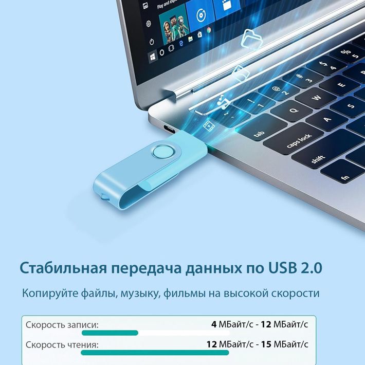 флешка USB ​SmartBuy Twist 4Gb​